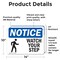 Signmission Safety Culture Sign, 14 in Width, Vinyl Decal, Rectangle OS-2PACK-NS-D-1014-L-16874 - alternate 5